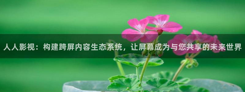 极速影院官网版2024：人人影视：构建跨屏内容生态系统，让屏幕成为与您共享的未来世界